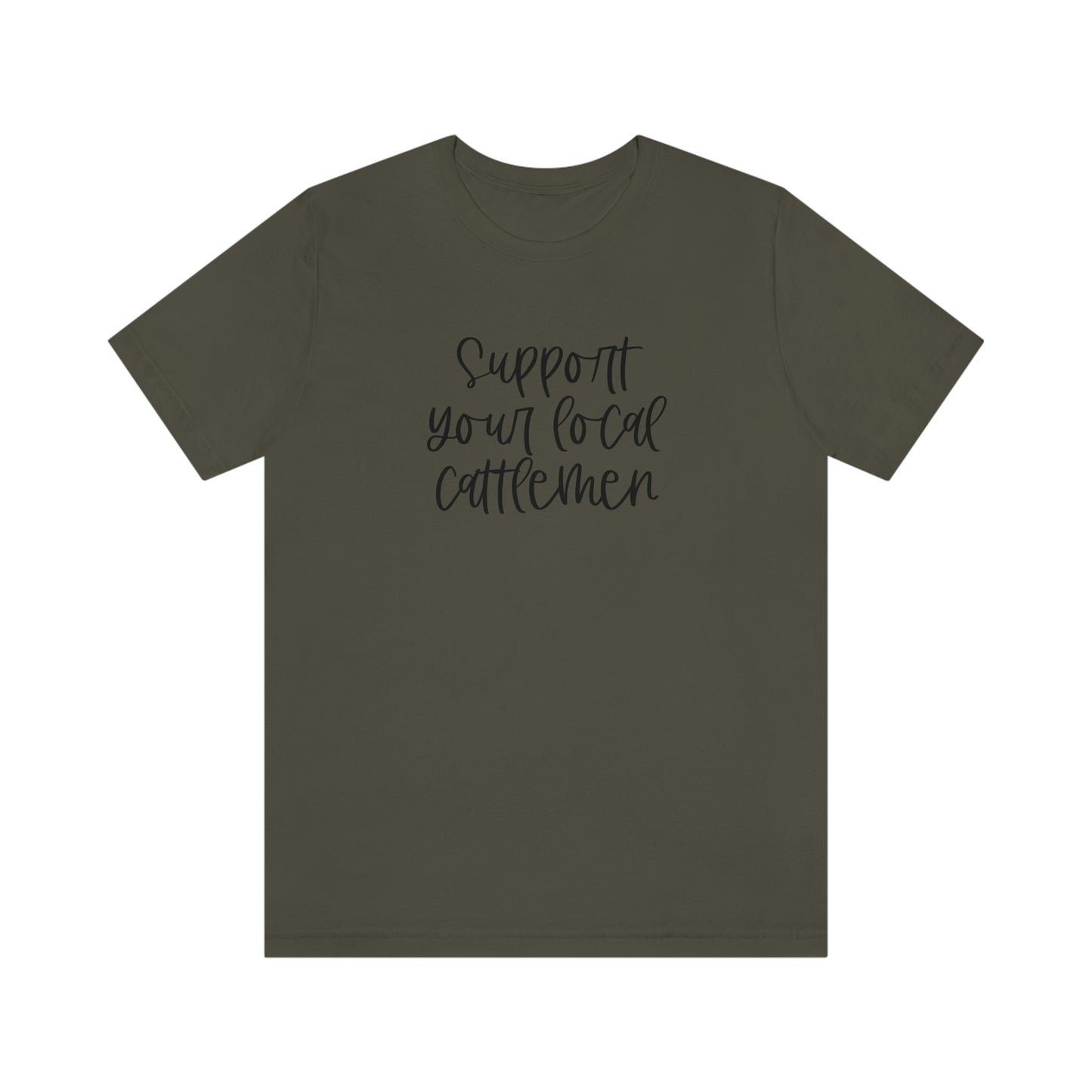Support Your Local Cattlemen Tee