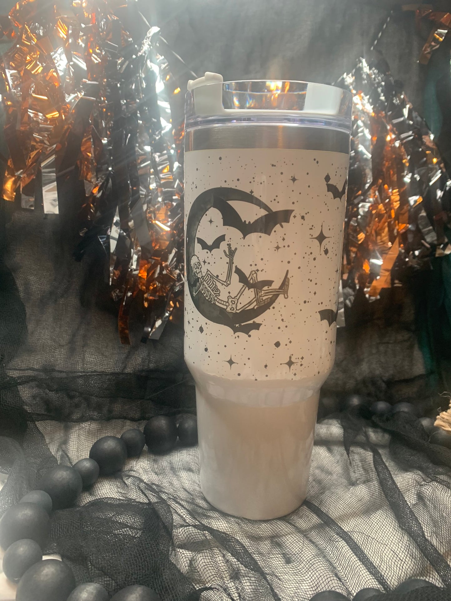 Skelly Moon Tumbler