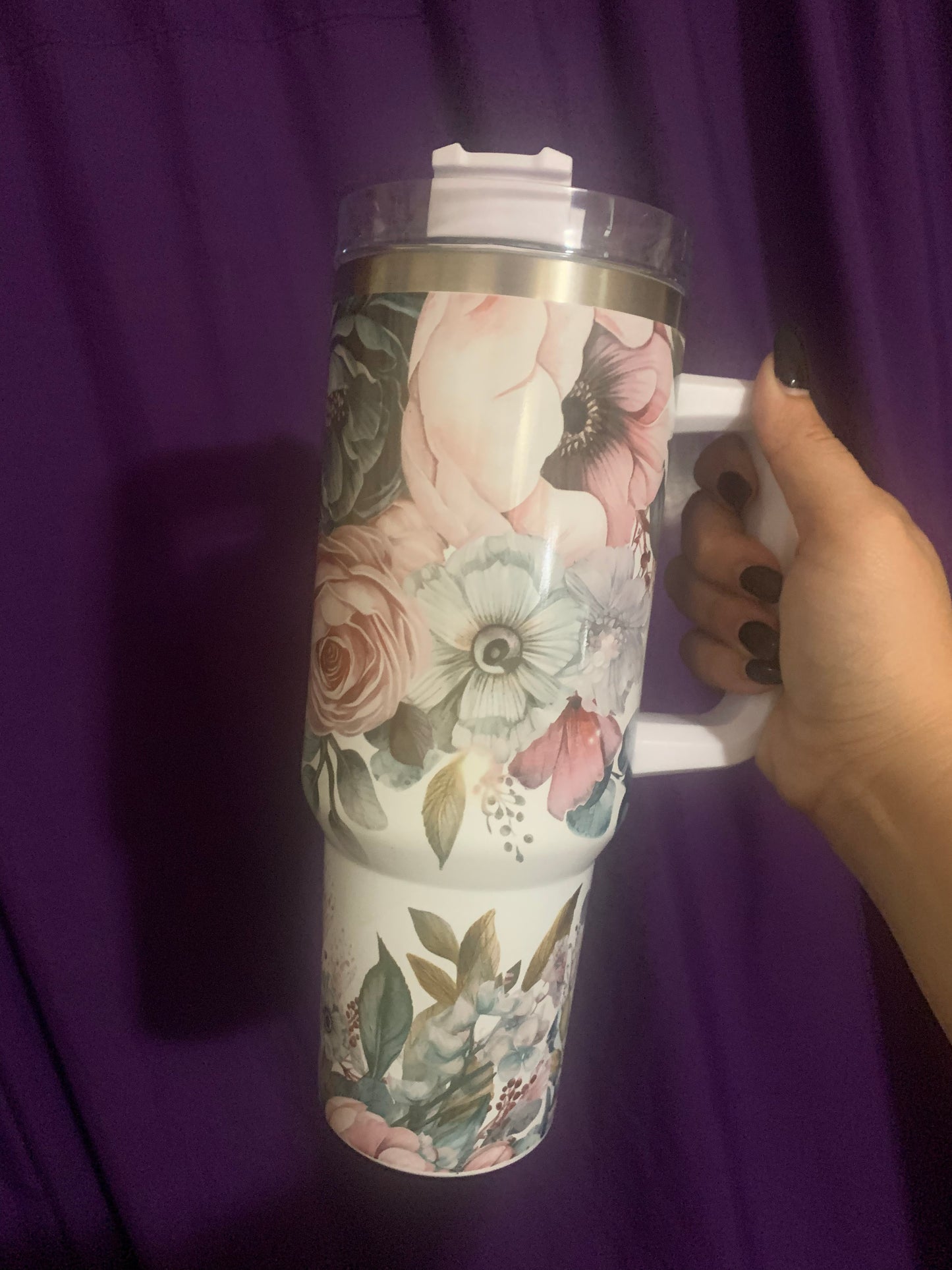 Walk Thru the Roses Tumbler