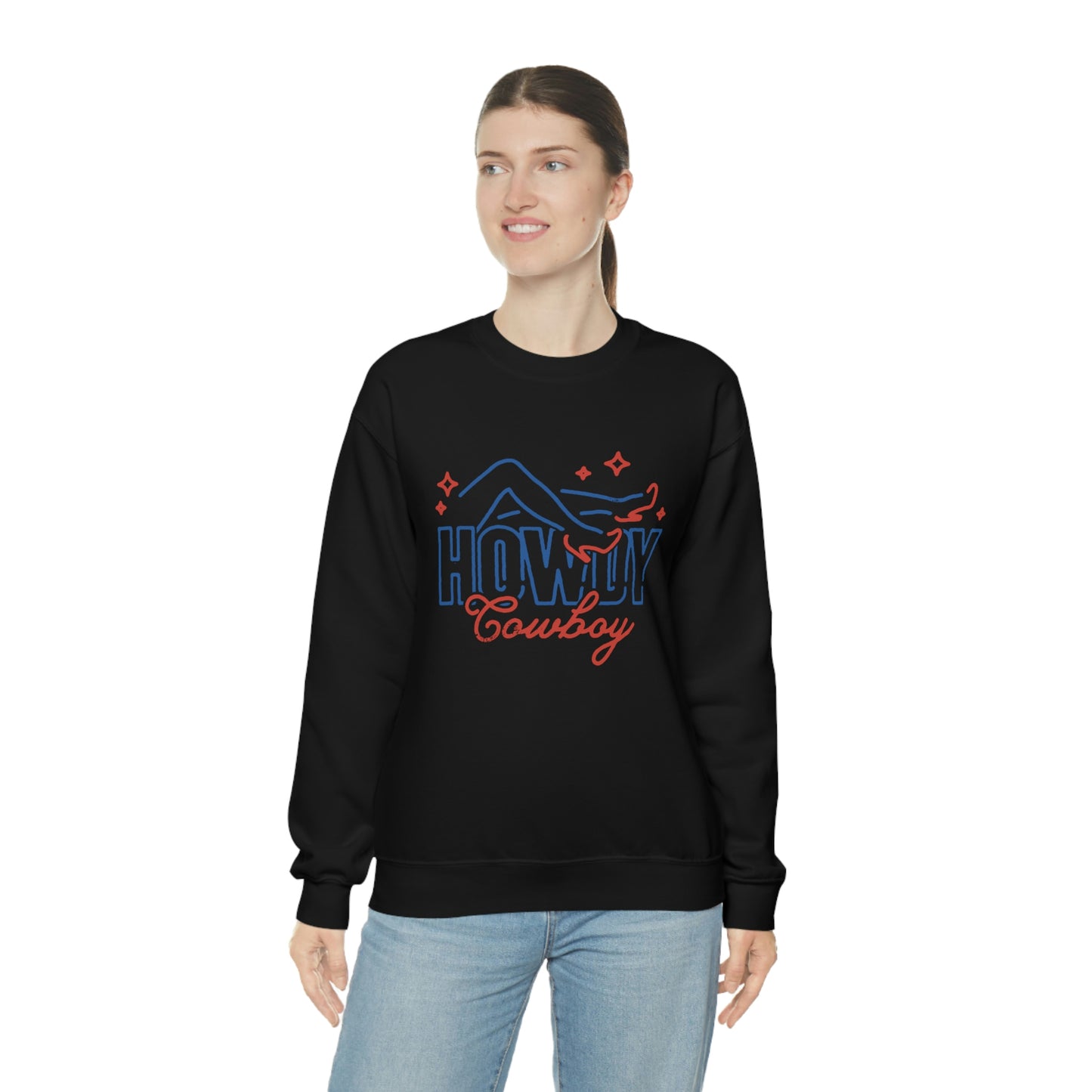 Howdy Cowboy Crewneck