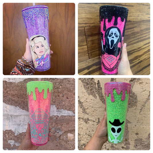 Custom Rhinestone Tumbler