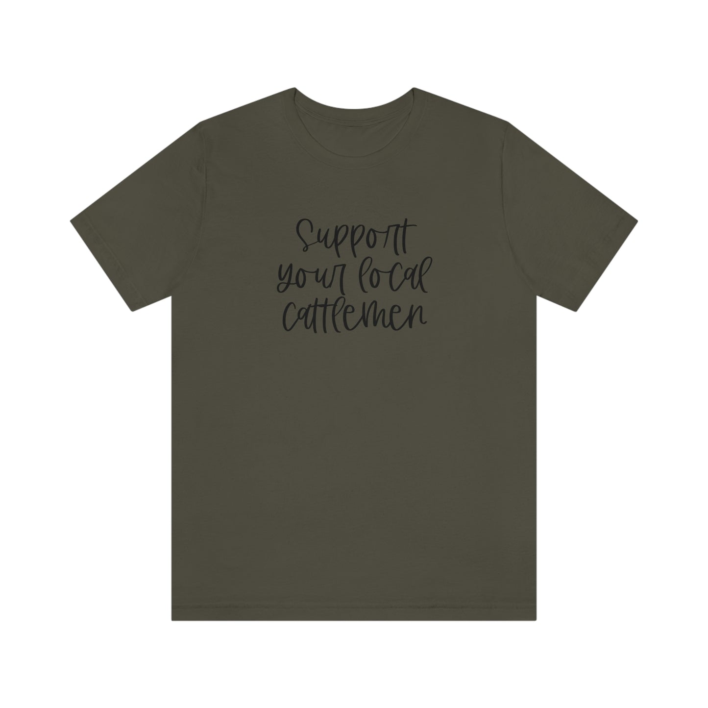 Support Your Local Cattlemen Tee