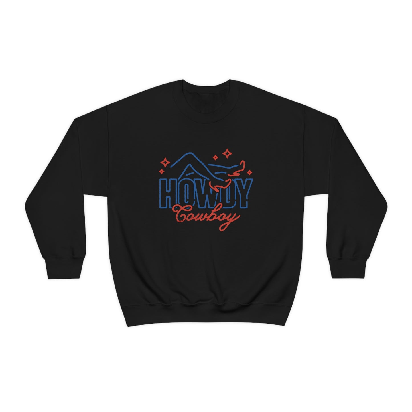 Howdy Cowboy Crewneck