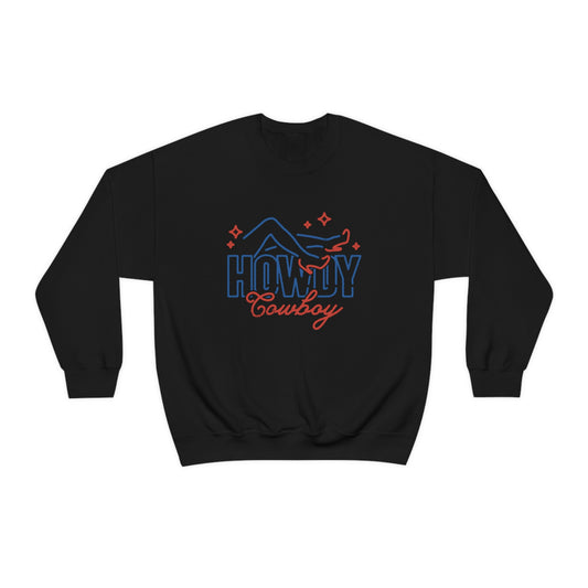 Howdy Cowboy Crewneck